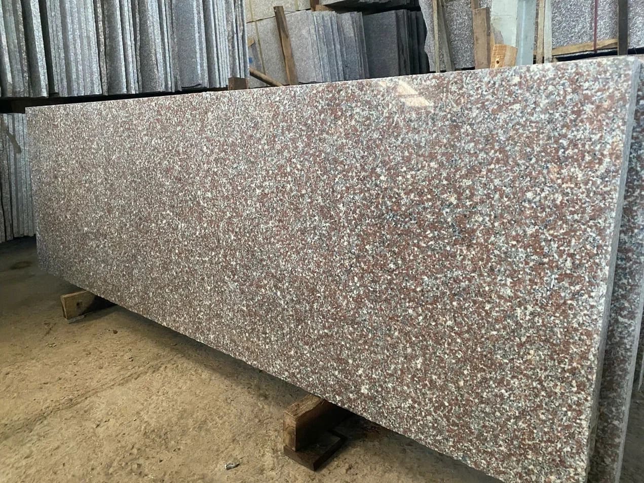 Поставка гранита G664(V) Bainbrook Brown фото 2