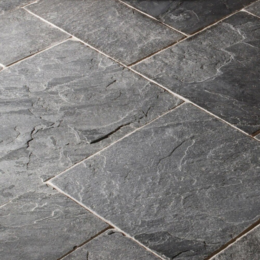 silver-03-floor-texture Плитка из серого сланца Сильвер Грей полировка от поставщика Стоко фото №3 из галереи